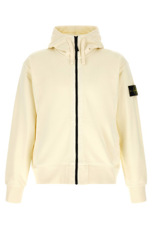 '6100009' hoodie White