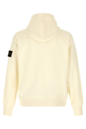 '6100009' hoodie White