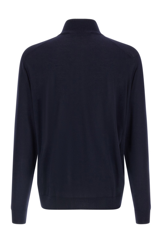 Half-zip sweater Blue