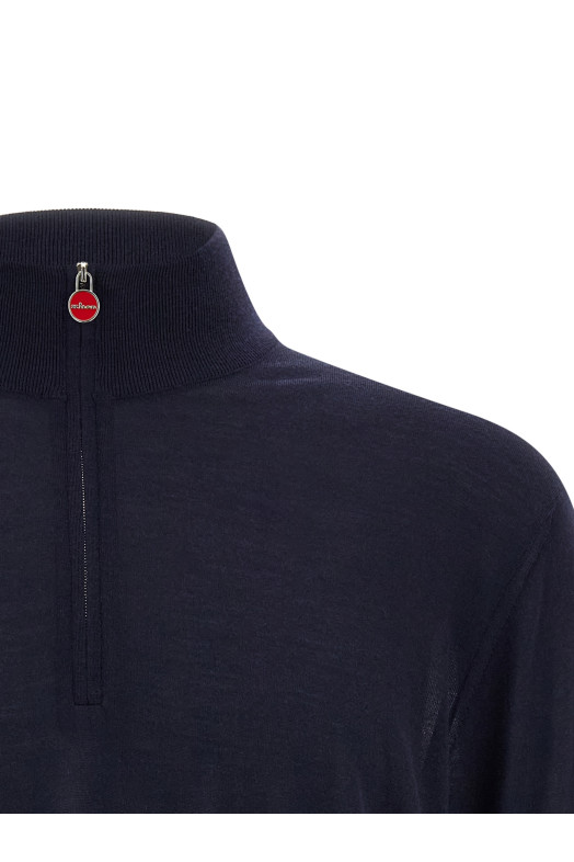 Half-zip sweater Blue