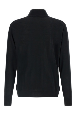 Half-zip sweater Black