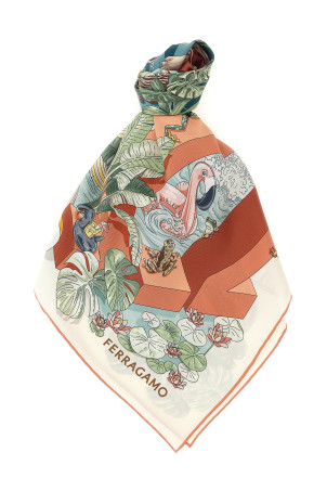 'Jungle Party' scarf Multicolor