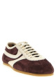 Suede sneakers Bordeaux