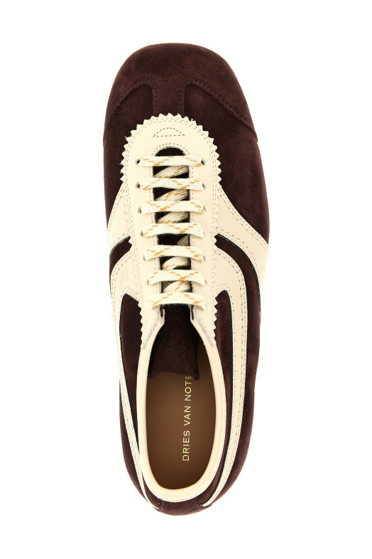 Suede sneakers Bordeaux