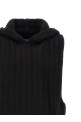 'Hooded Tank' top Black