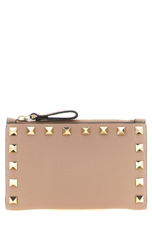 Valentino Garavani 'Rockstud' cardholder Pink