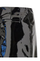 Patent skirt Black