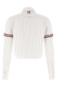 '4BAR' cropped shirt White