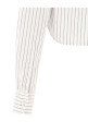 '4BAR' cropped shirt White