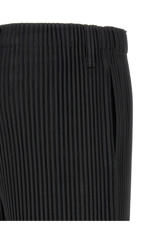 'Color Pleats 1' pants Black