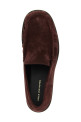 Замшеві лофери бордового кольору DRIES VAN NOTEN  2620217190106402