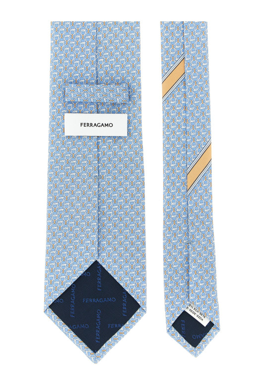 'Intreccio' tie BLUE