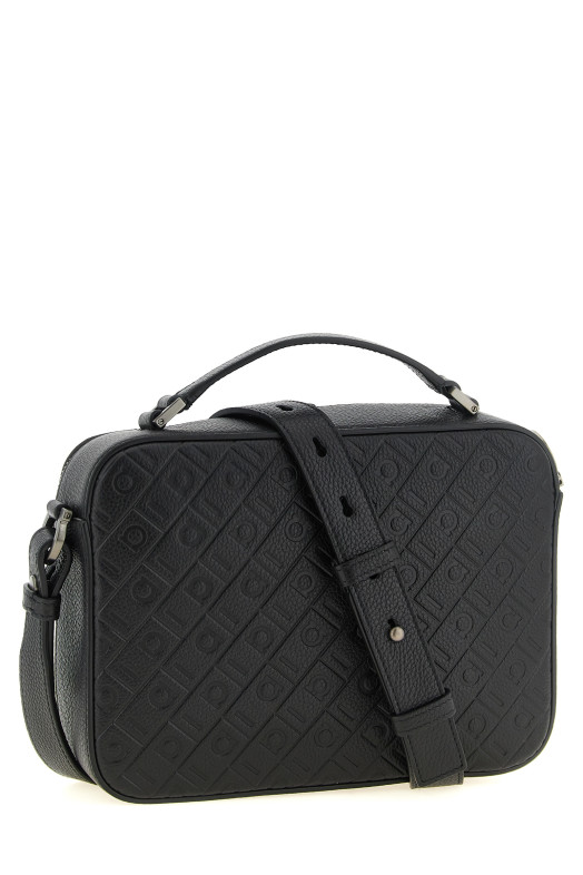 'Ferragamo Monogram' crossbody bag Black