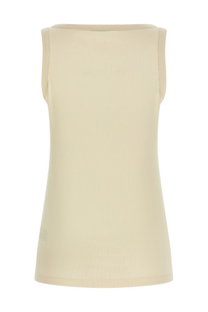 Diamond wire top Beige