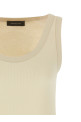 Diamond wire top Beige