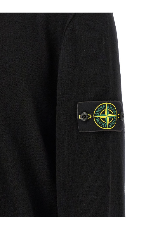 'Badge Stone Island' sweater Black