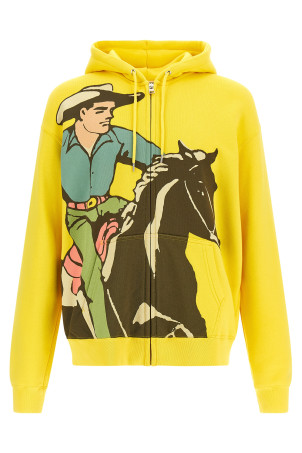 'Cowboy' hoodie Yellow