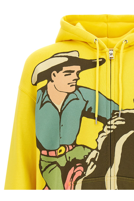 'Cowboy' hoodie Yellow