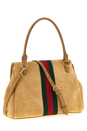 'Paparazzo' medium handbag Beige