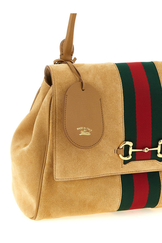 'Paparazzo' medium handbag Beige