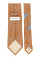 'Intreccio' tie orange