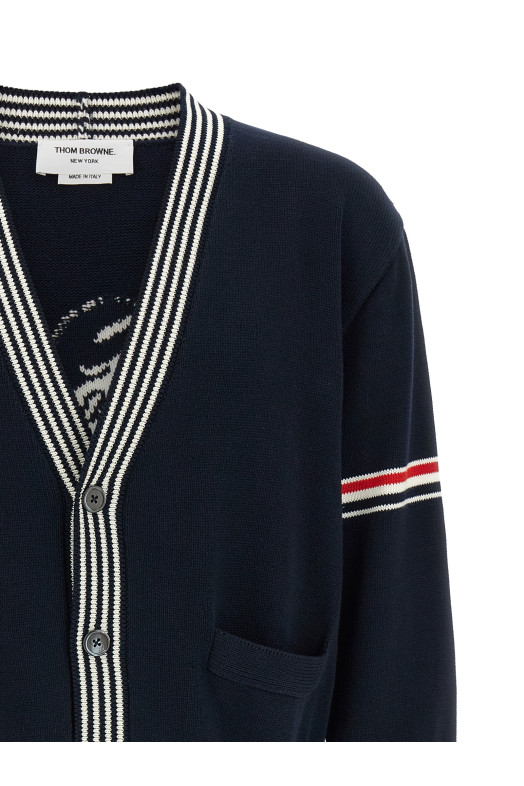 'Lobster' cardigan Blue