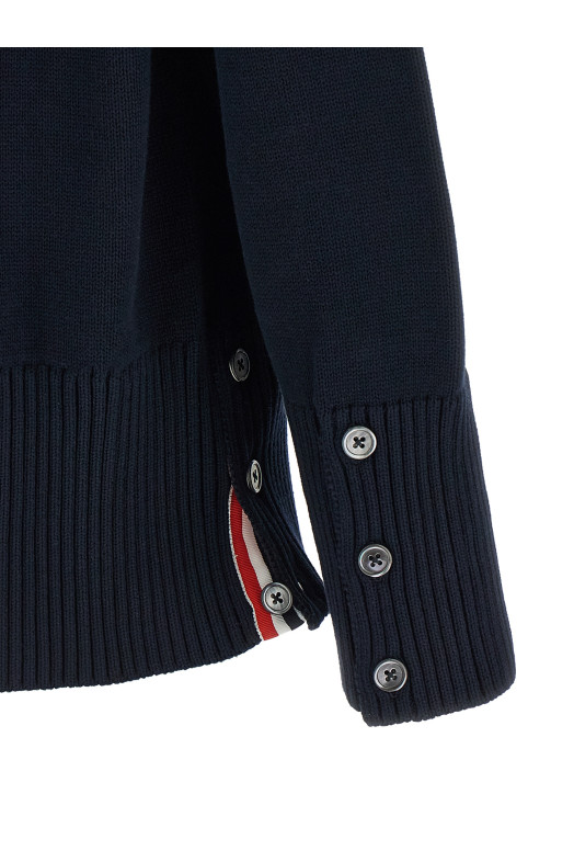 'Lobster' cardigan Blue