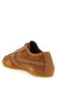 Suede sneakers Beige