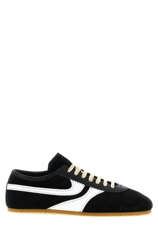 Suede sneakers Black-grey