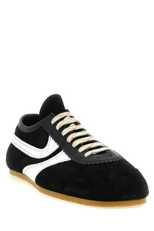 Suede sneakers Black-grey