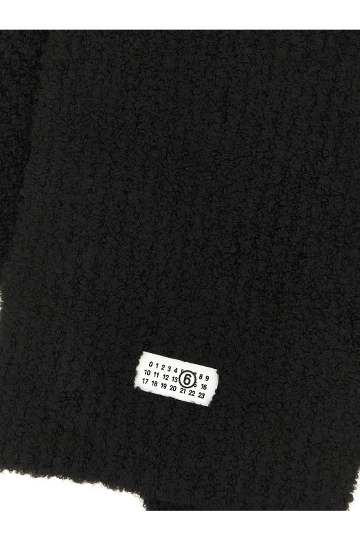 'Numeric Signature MM6' scarf Black