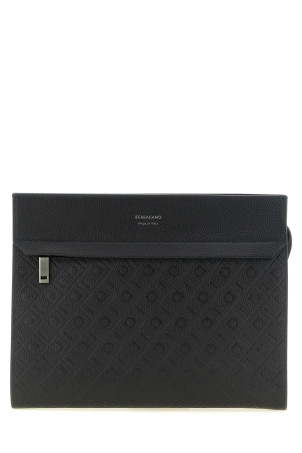 'Ferragamo Monogram' pouch Black