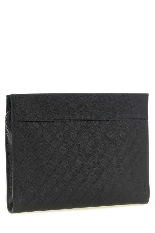 'Ferragamo Monogram' pouch Black