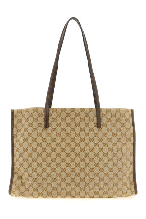 'Gucci Londra' large shopping bag Beige