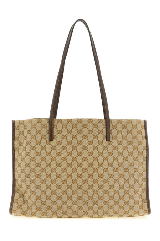Большая сумка для покупок «Gucci London», бежевая 875056FAF8N9651