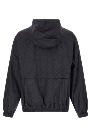 GG nylon jacket Black