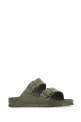 Army green rubber Arizona slippers Khaki BIRKENSTOCK (1019152)
