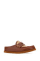 Two-tone raffia and nappa leather Naples slippers BIRKENSTOCK 1774 (1032427)