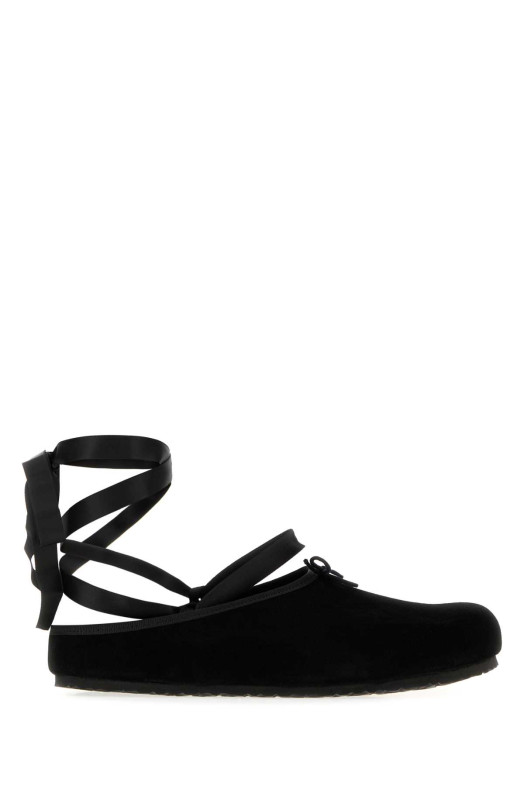 Black suede Repetto OpÃ©ra slippers Black BIRKENSTOCK X REPETTO (1033055)