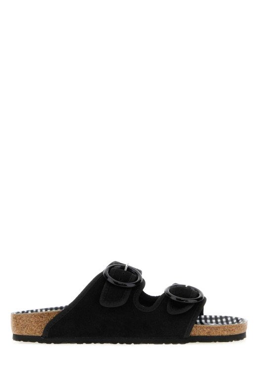 Black suede Repetto Arizona slippers Black BIRKENSTOCK X REPETTO (1033083)