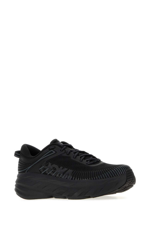 Black fabric Bondi 7 sneakers Black HOKA ONE ONE (1110518)