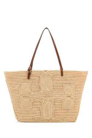 Raffia Tory Burch Doum for Women Ella shopping bag TORY BURCH (181326)