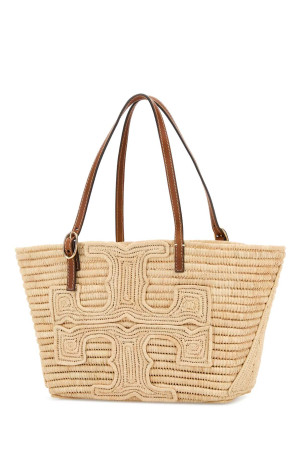 Raffia Tory Burch Doum for Women Ella shopping bag TORY BURCH (183825)
