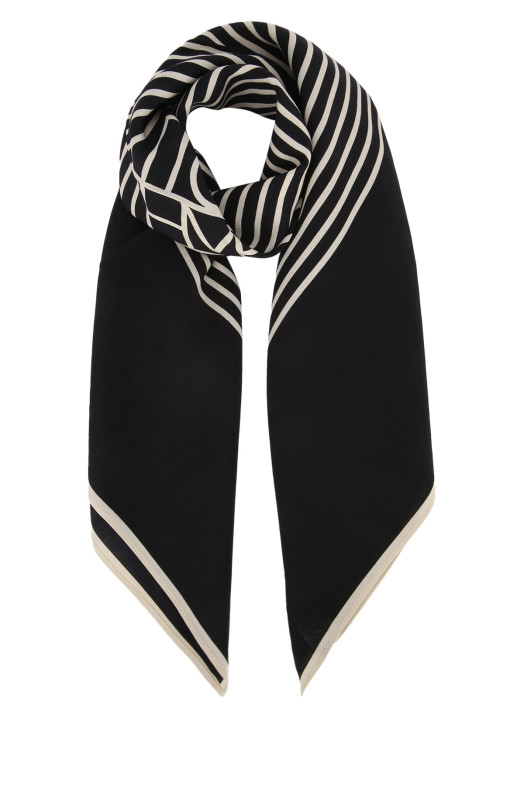 Centered monogram silk scarf TOTEME (211853801)