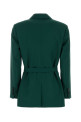 Dark green wool Talento blazer Blue MAX MARA (2521046101600)