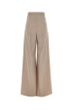 Sand stretch cashmere Zulia wide-leg pant Green MAX MARA (2521136012600)