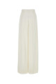 White crepe Manetta wide-leg pant Green MAX MARA (2521136071600)