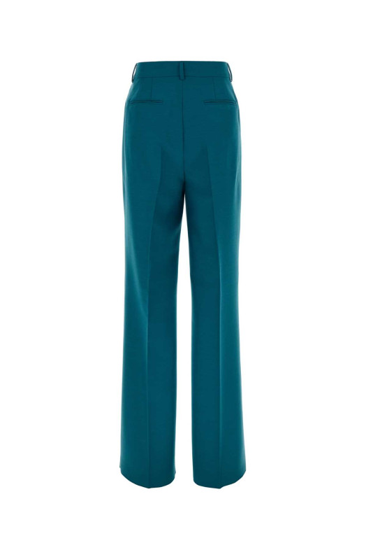 Petrol blue wool blend Talco pant Blue MAX MARA (2611131101600)