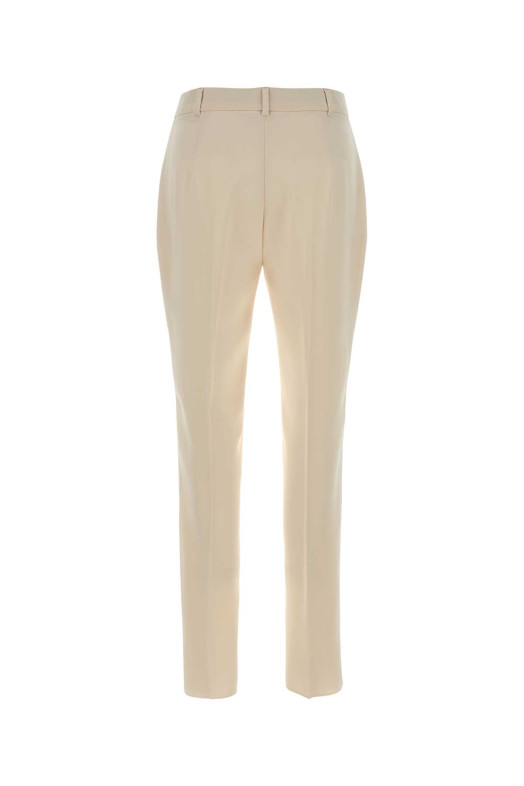 Pastel yellow crepe Jerta pant White MAX MARA (2616131035600)