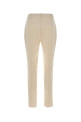 Pastel yellow crepe Jerta pant White MAX MARA (2616131035600)